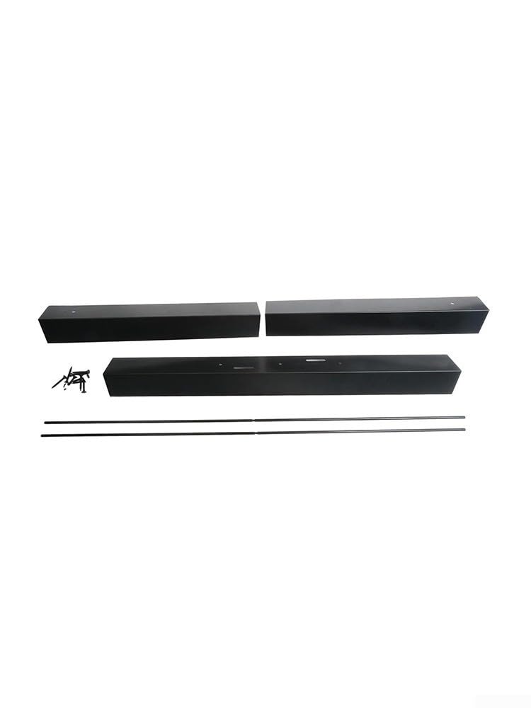 Adjustable Fireplace Rod Kit, 30 to 48 Inch Black H7039