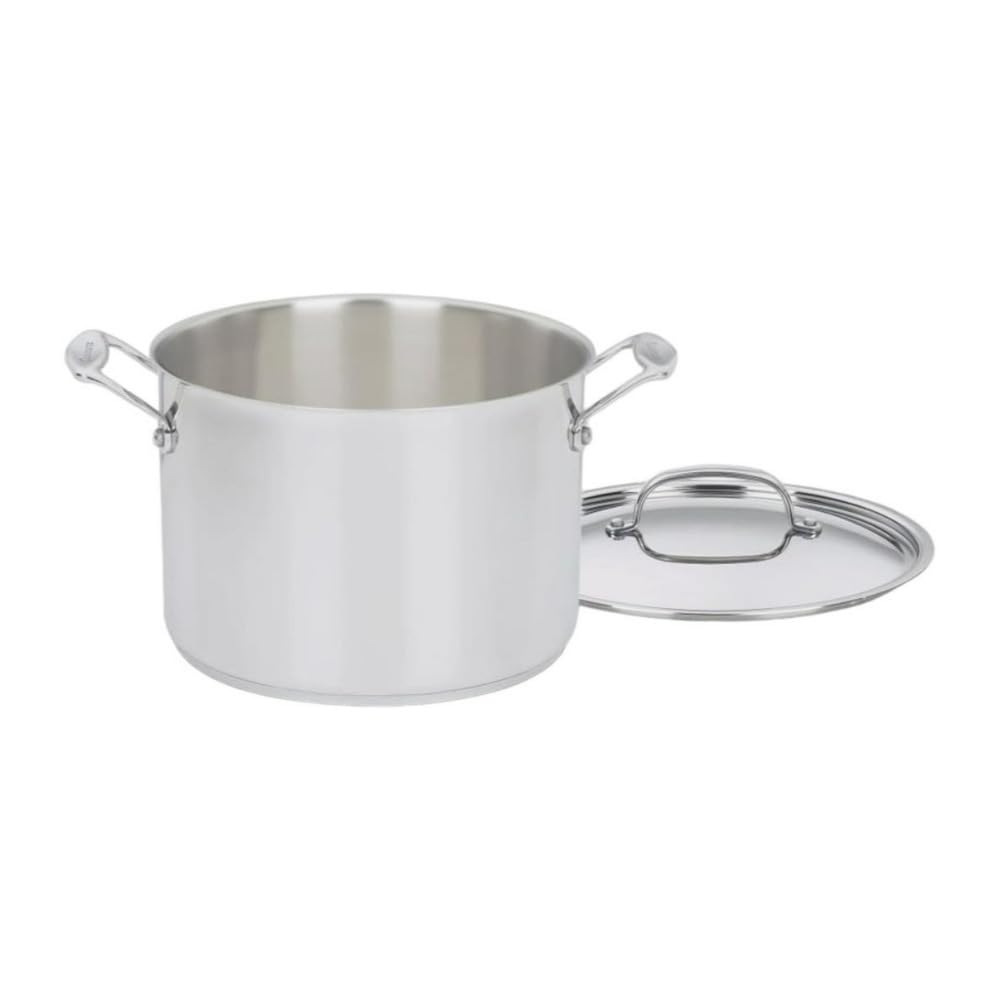 8-Quart Stainless Steel Stockpot with Cover B7026