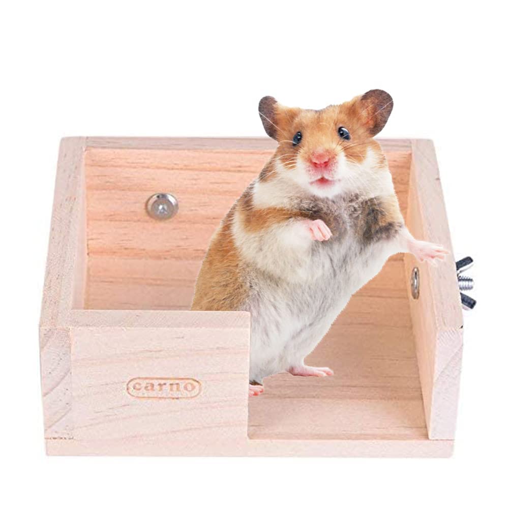 Wooden Hamster Platform Cage Accessories A8987