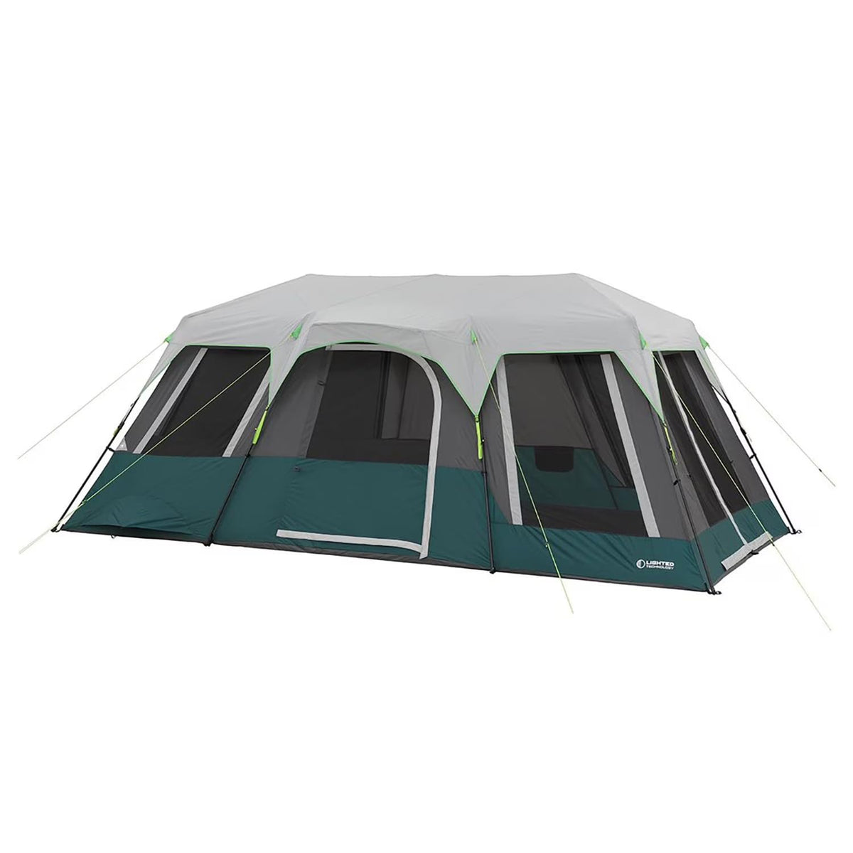 12 Person Lighted Instant Cabin Tent 18' x 10' N7627