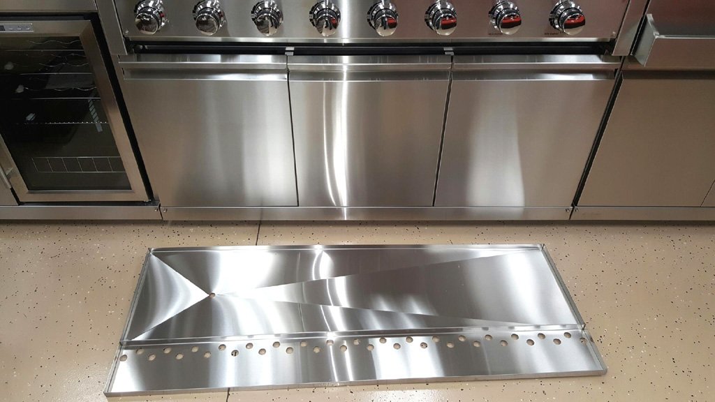 304 Stainless Steel 8 Burner Propane/Natural Gas BBQ Grill with Cover O6076