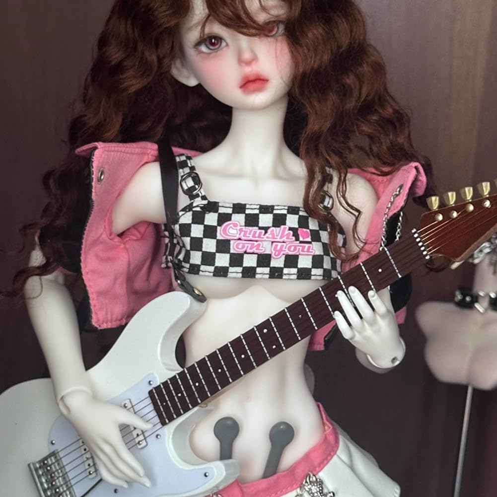 Black Miniature Bass Guitar Replica 1:4 Scale X34656