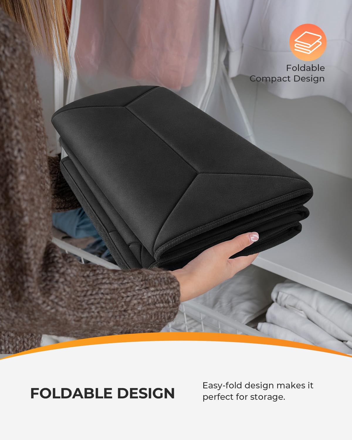 Full Body Massage Mat with Heat, 10 Motors Vibration E2342