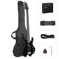 Electric Bass Guitar 4 Strings Black Z295044