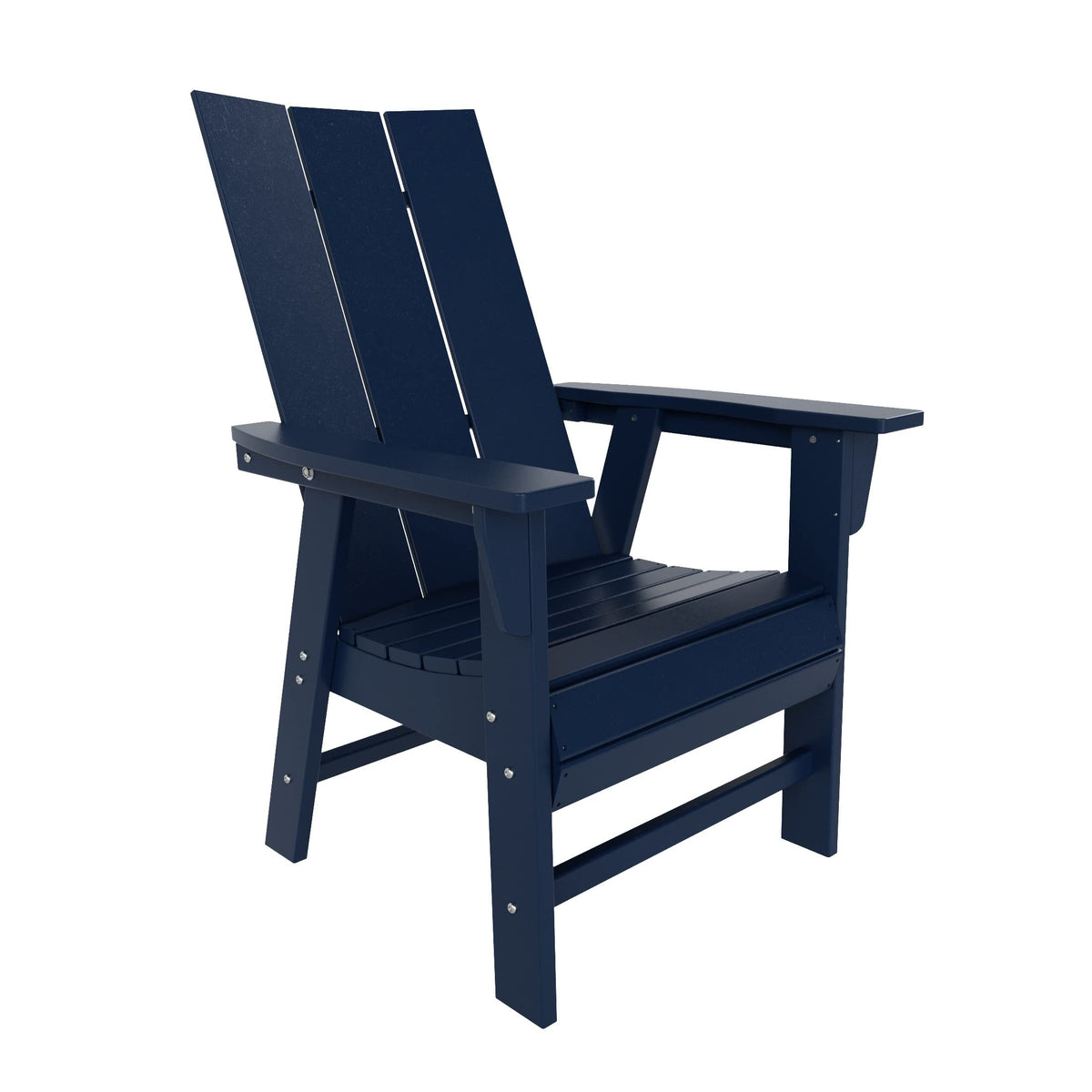 HDPE Adirondack Dining Chair Navy Blue L553