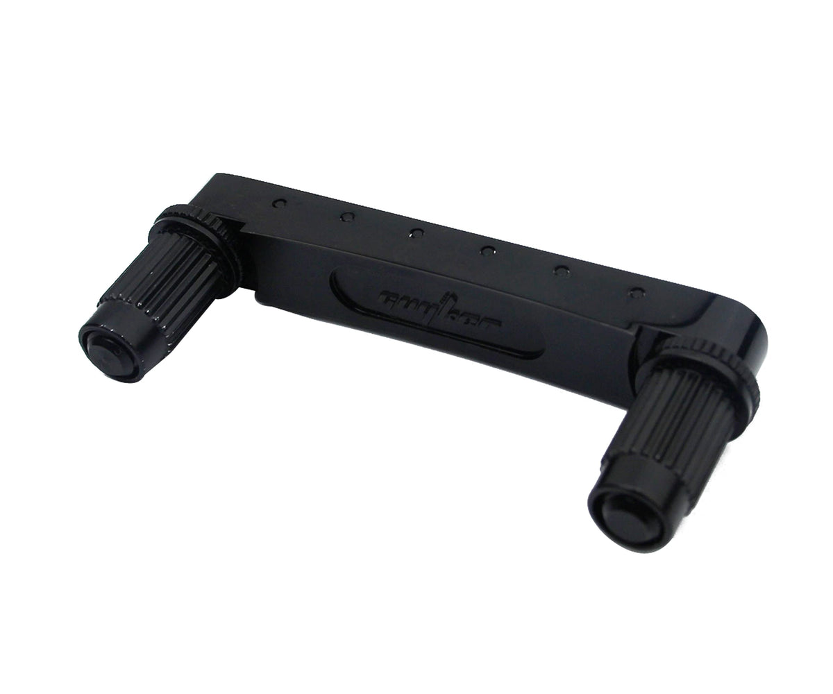 Black Roller Saddle Bridge for 6 String Electric Guitar U75451