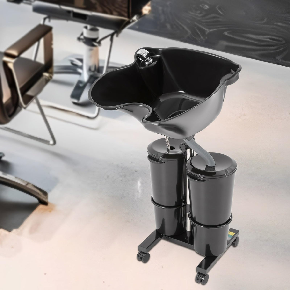 Electric Portable Shampoo Bowl with 2 Buckets T63927
