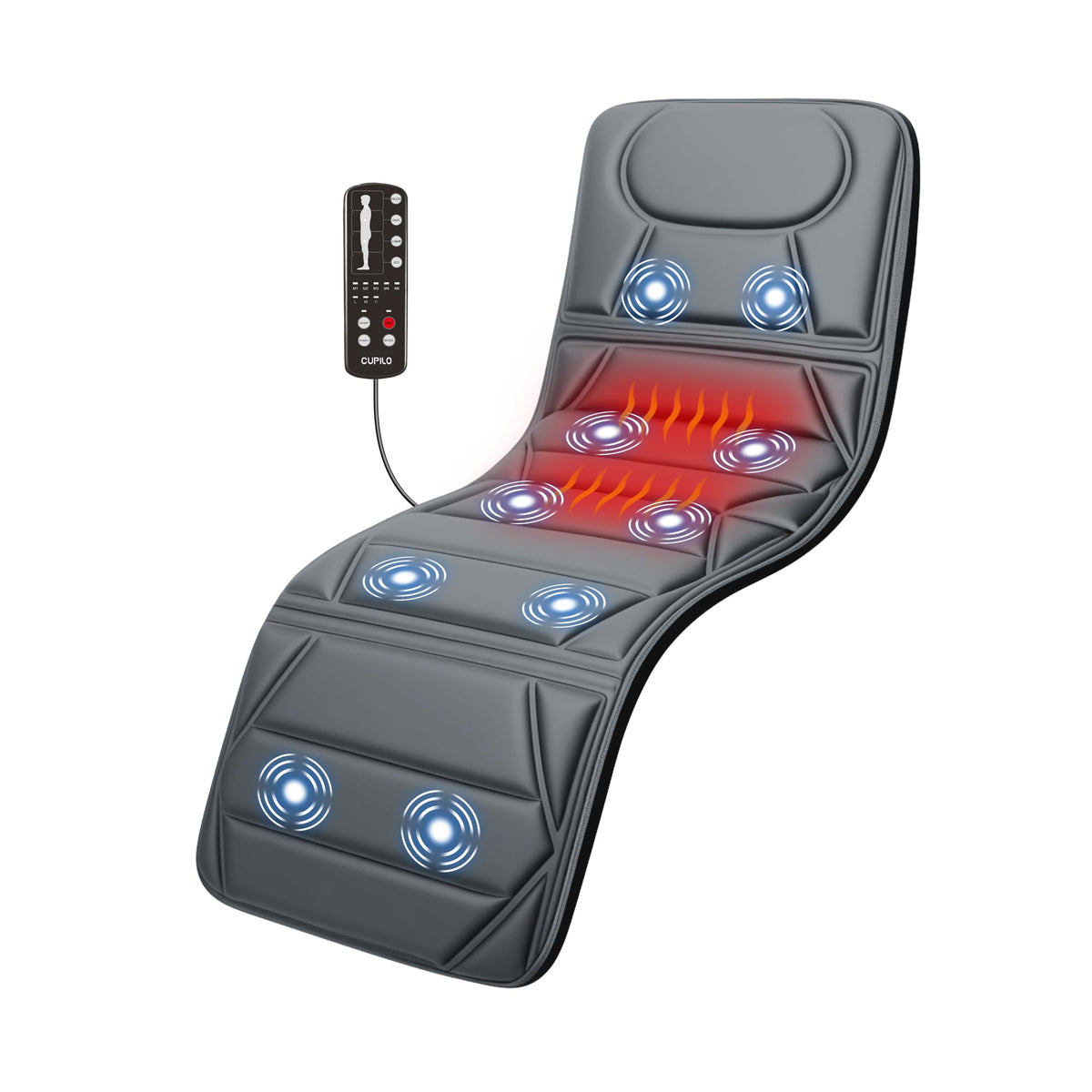 Full Body Massage Mat with Heat V742