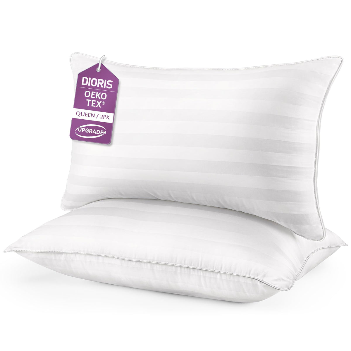 King Size Set of 2 Bed Pillows T377