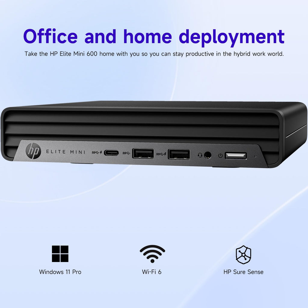 13th Gen Intel 14-Core i5-13500T 16GB DDR5 RAM 256GB SSD Mini Desktop M841