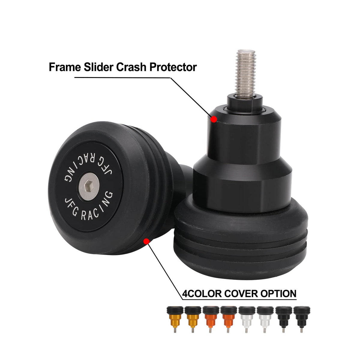 Black Motorcycle Crash Bar G228189