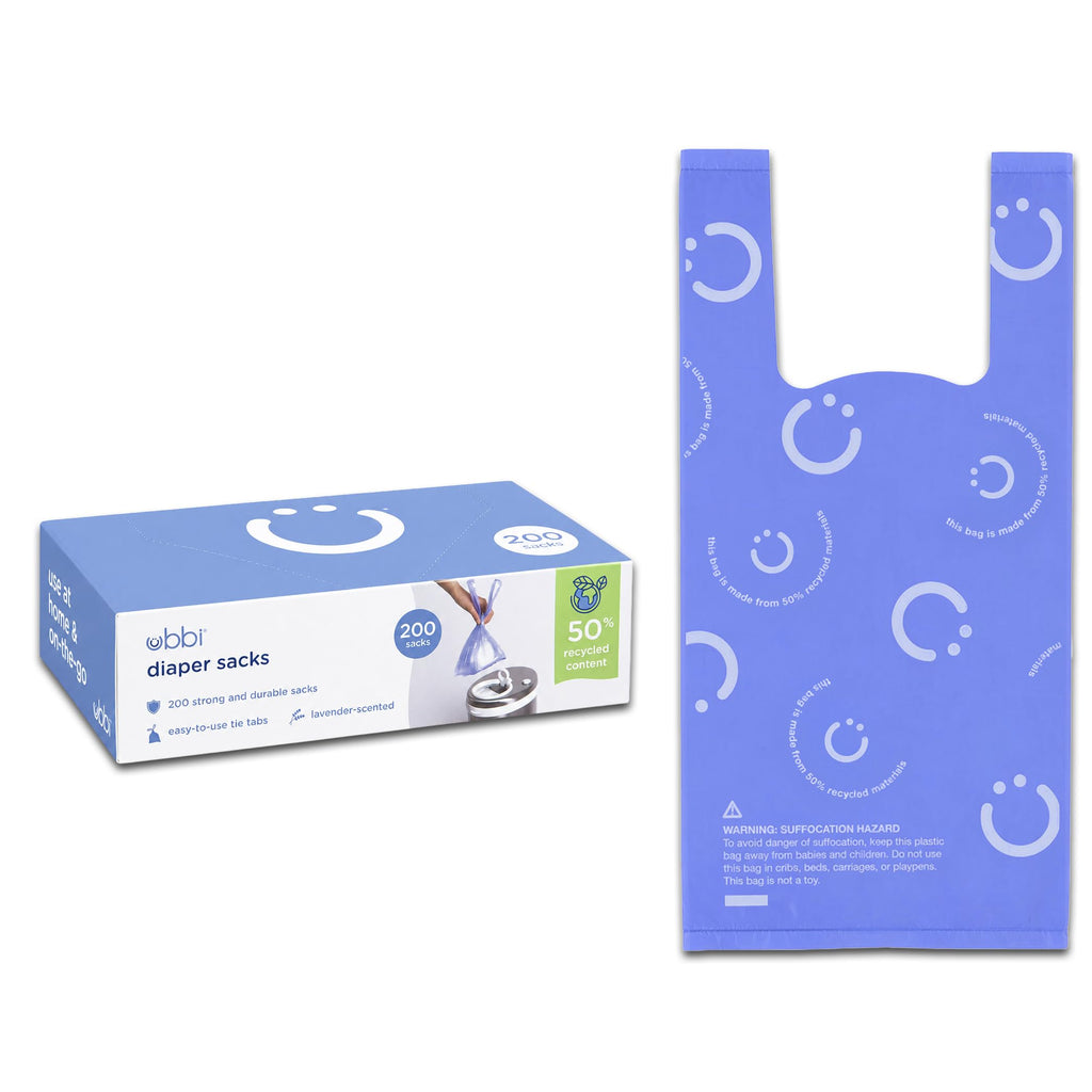 Lavender Scented Disposable Diaper Sacks 200 Count P252522