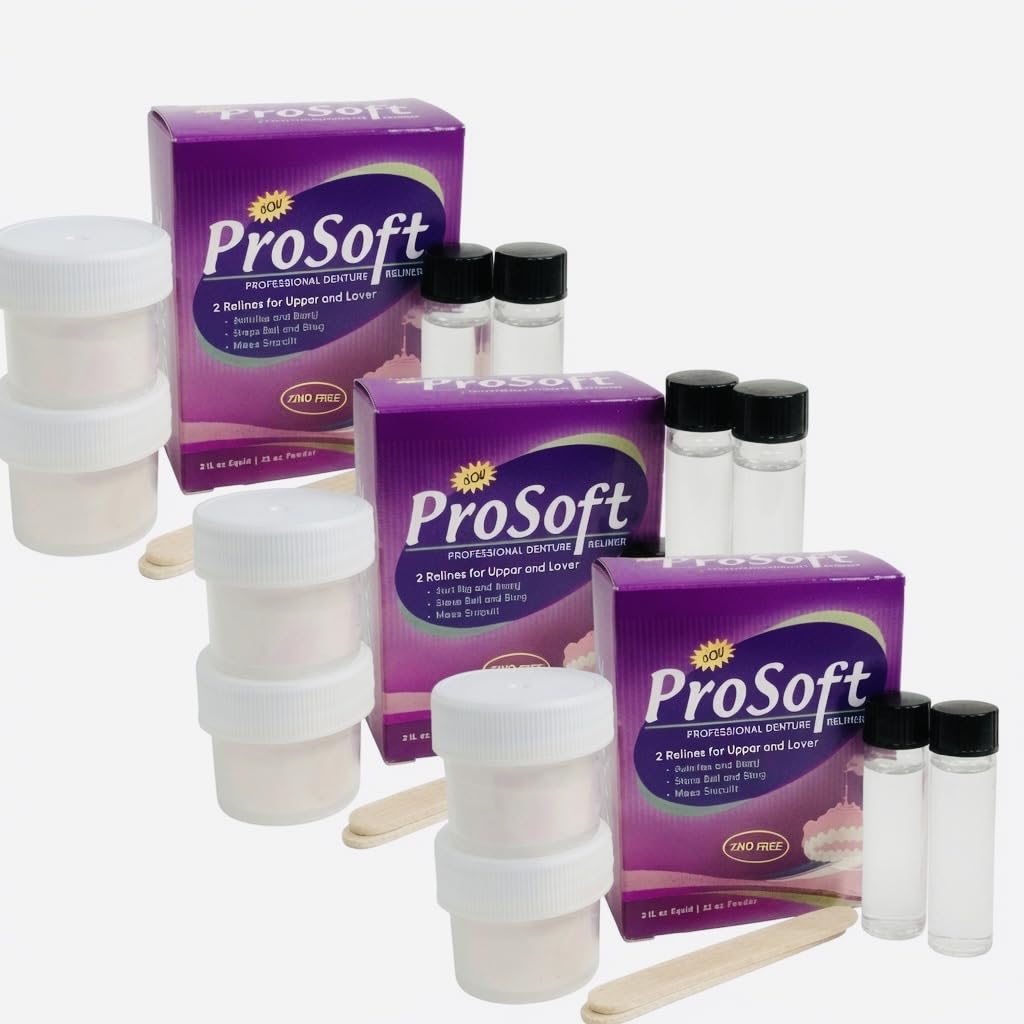 Denture Reliner Kit, 3 Boxes C66229