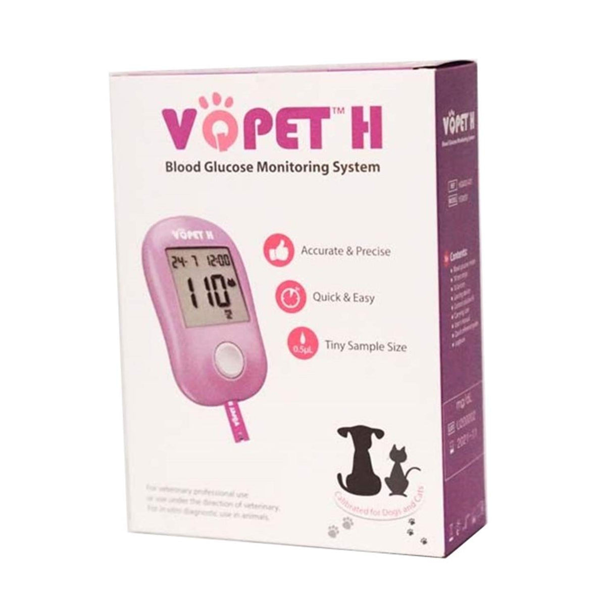 Blood Glucose Monitoring System with 100 Test Strips E295524
