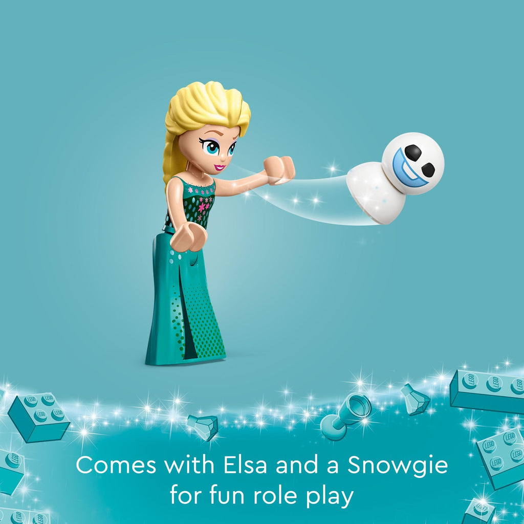 Frozen Building Set with Elsa Mini-Doll and Snowgie Figure B4144