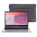 Chromebook 315 Laptop Intel Celeron N4000 15.6 HD 4GB 64GB eMMC Chrome OS Pure Silver C519