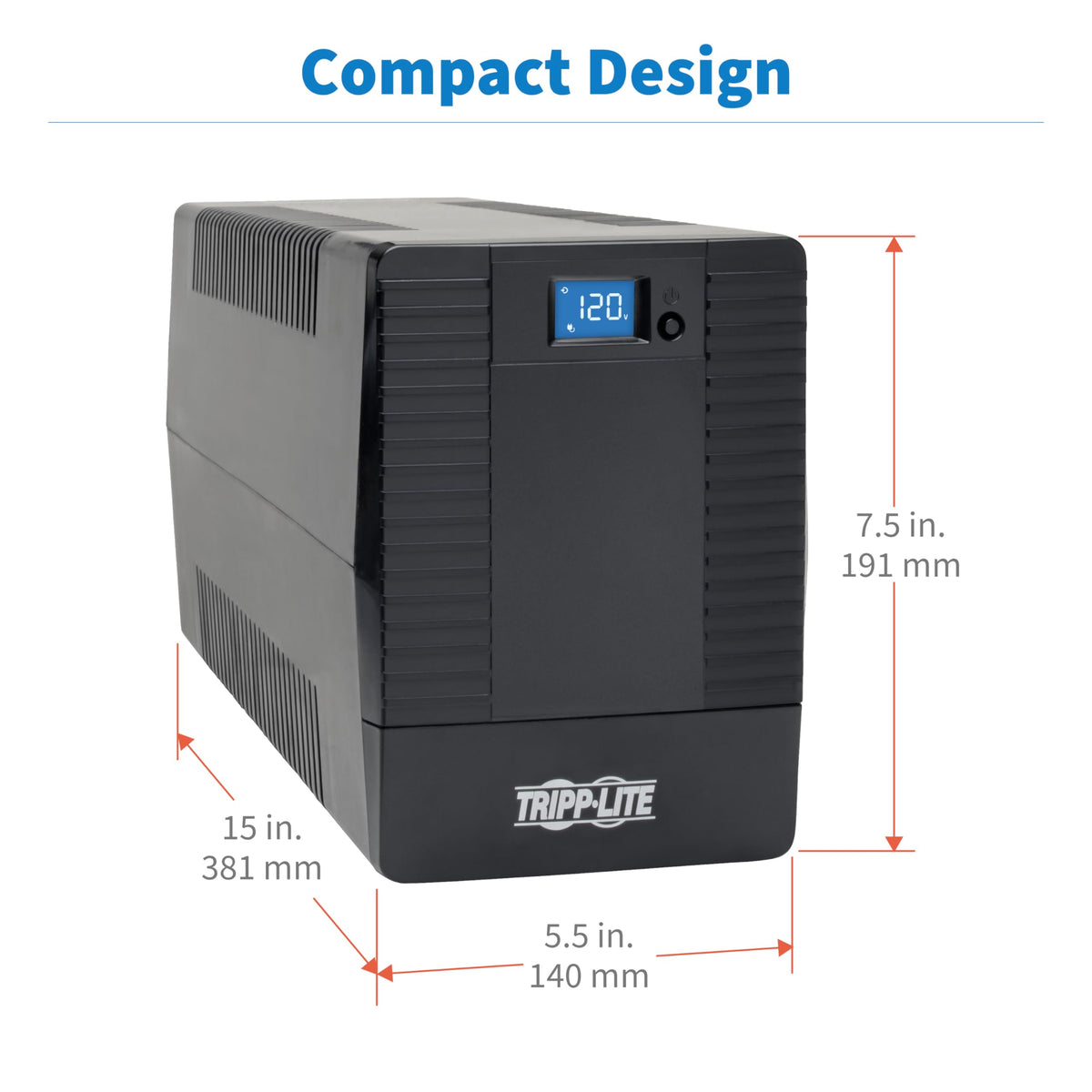 1500VA UPS 900W 8 Outlets W410745