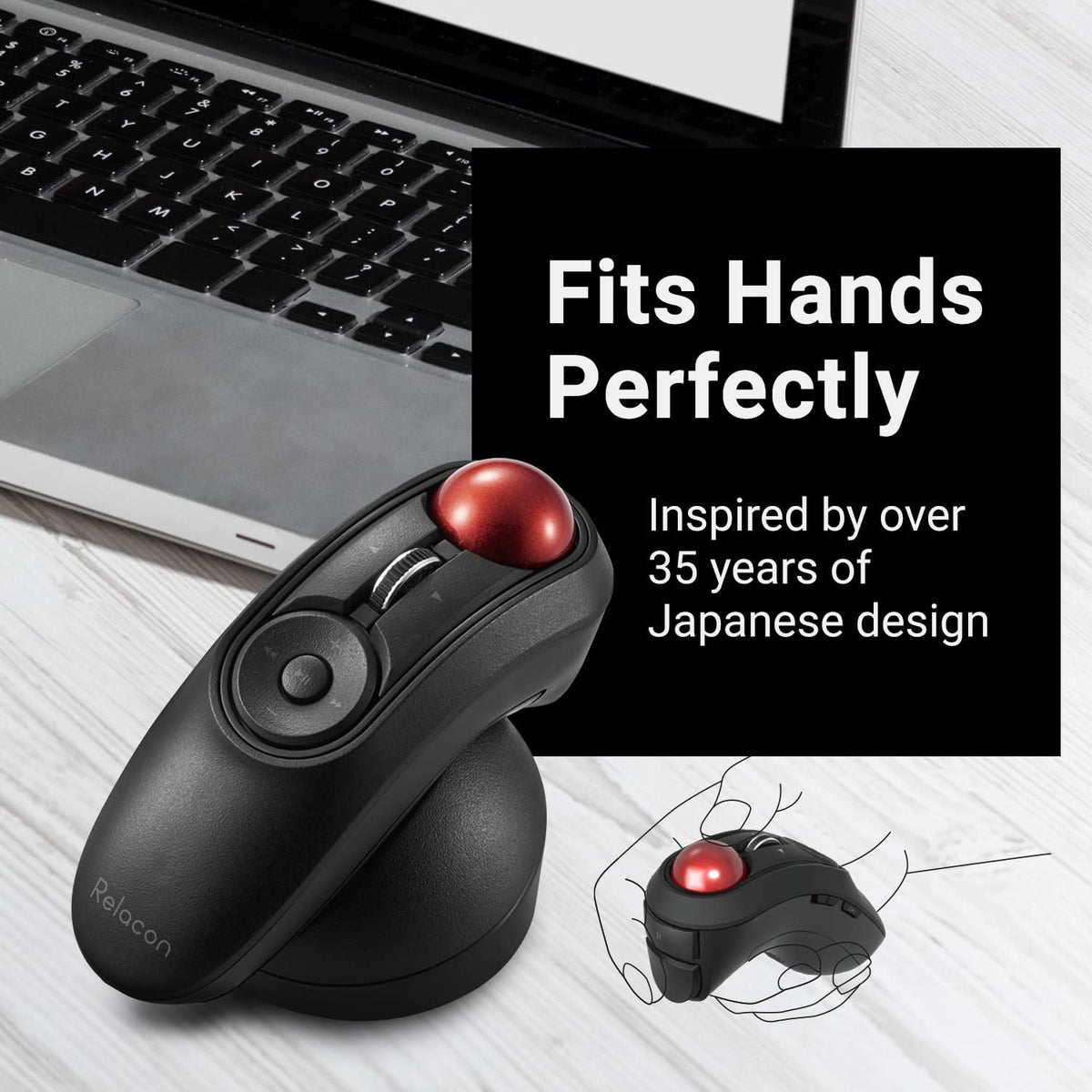 Wireless Handheld Trackball Mouse G587