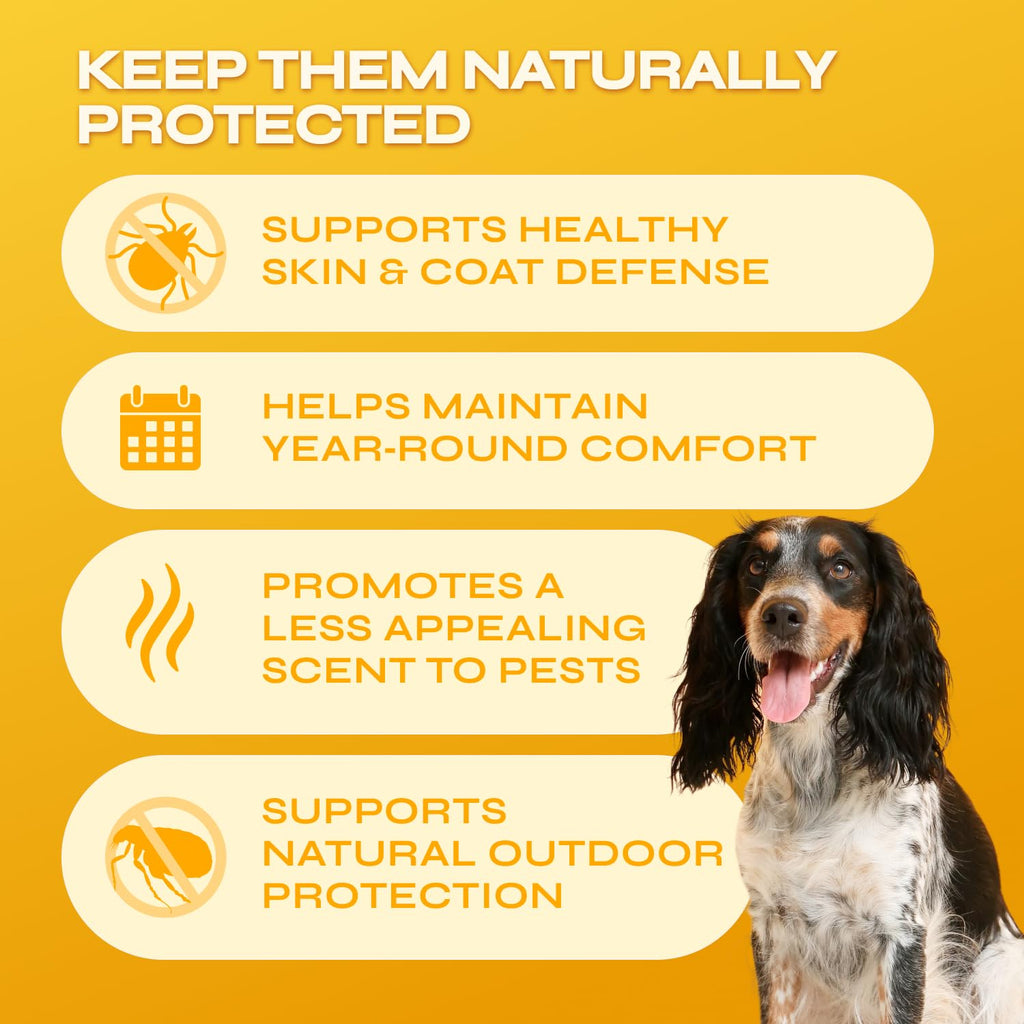 Flea and Tick Chewable Soft Treats for Dogs M208