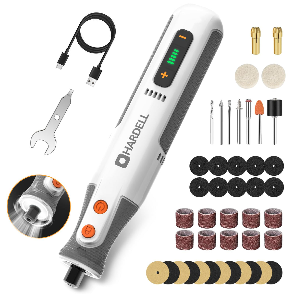 8V Cordless Rotary Tool Kit N20310