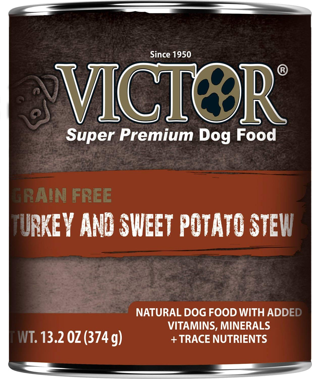 Grain Free Turkey Sweet Potato Stew Canned Dog Food 13.2oz 12 cans X861765