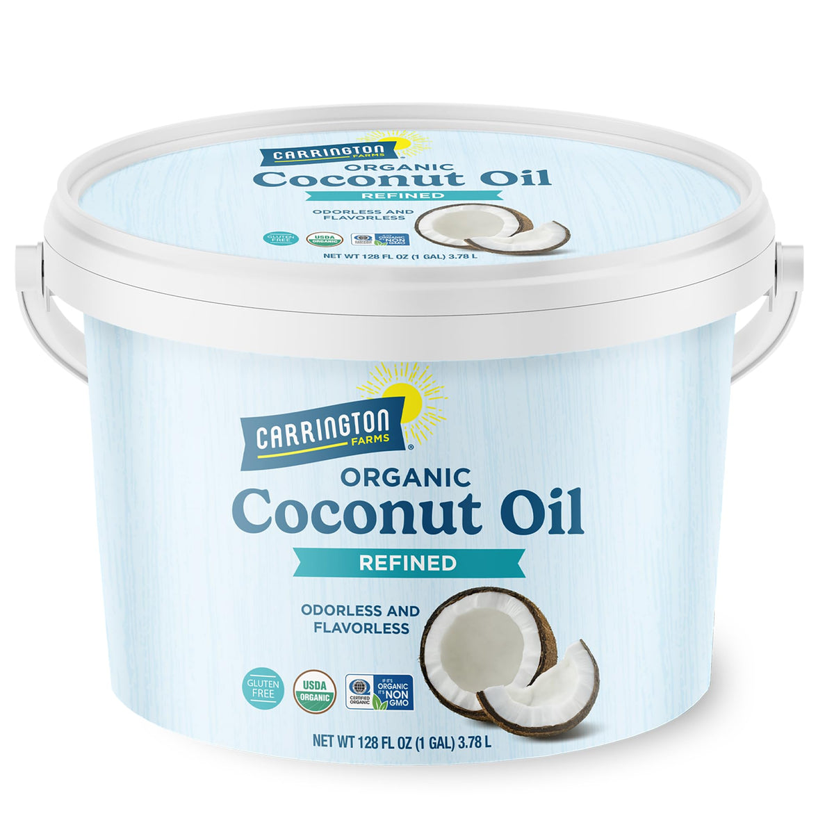 Organic Refined Coconut Oil 1 Gallon X8774
