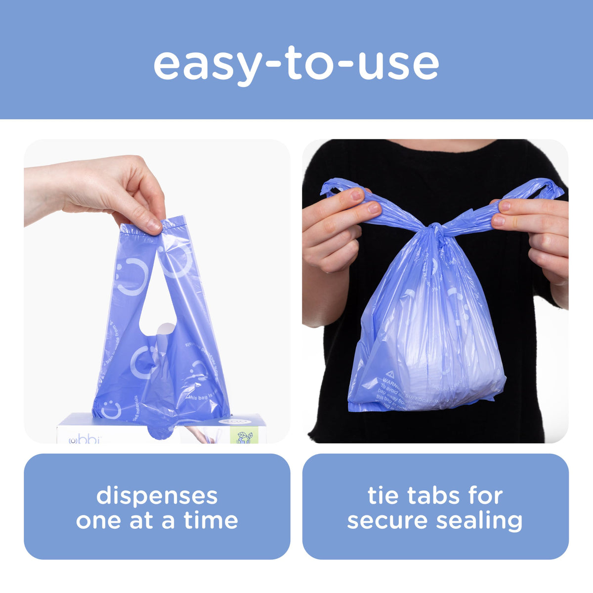 Lavender Scented Disposable Diaper Sacks 200 Count P252522