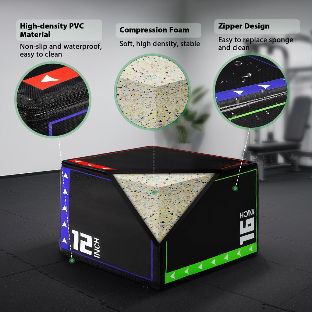 3 in 1 Plyometric Jump Box Y806841