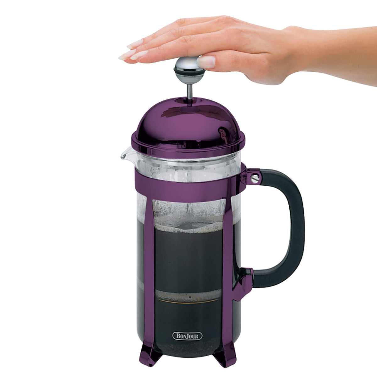 French Press Coffee Maker 8 Cup Purple T559964
