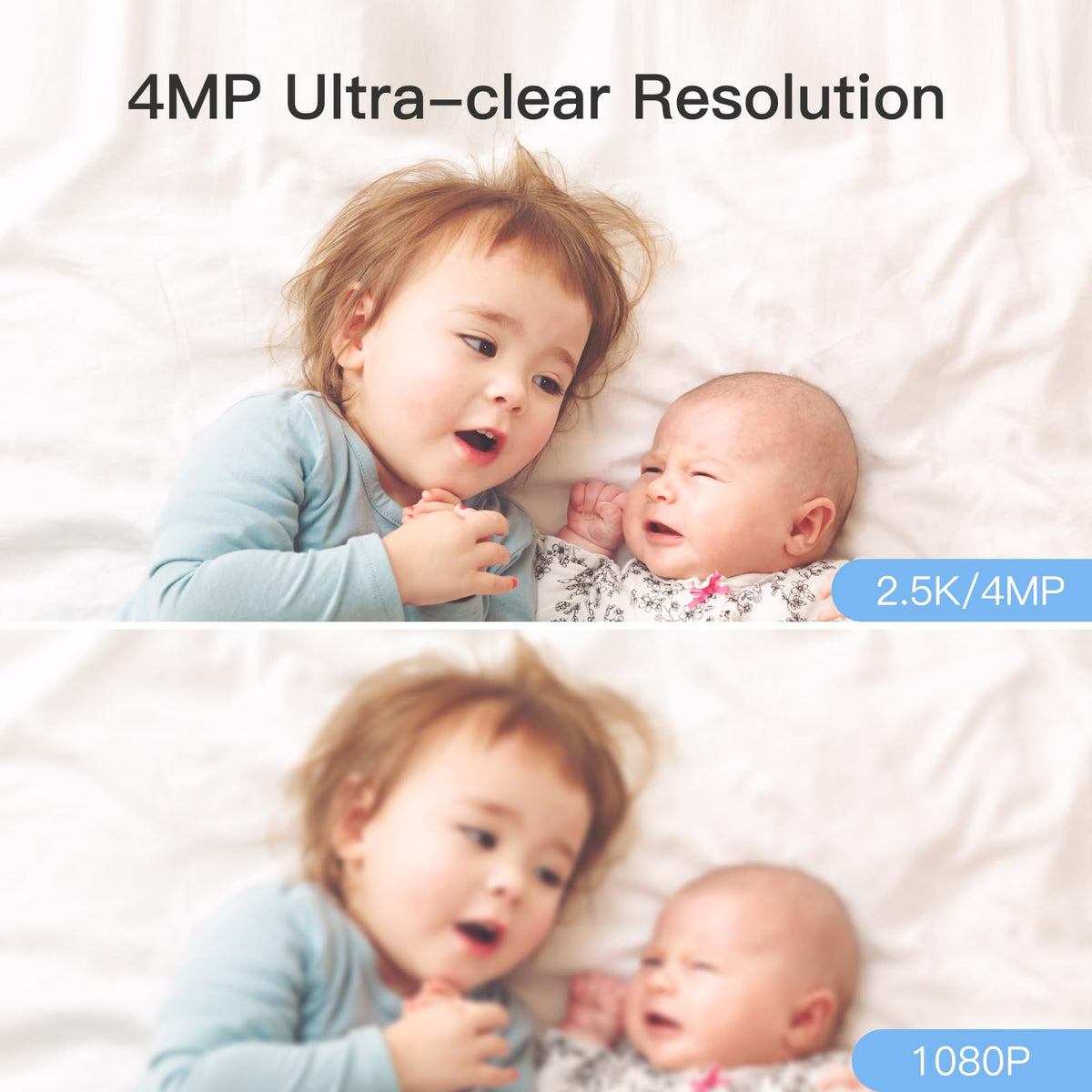 4MP 5G WiFi 6 Indoor Security Cameras P109