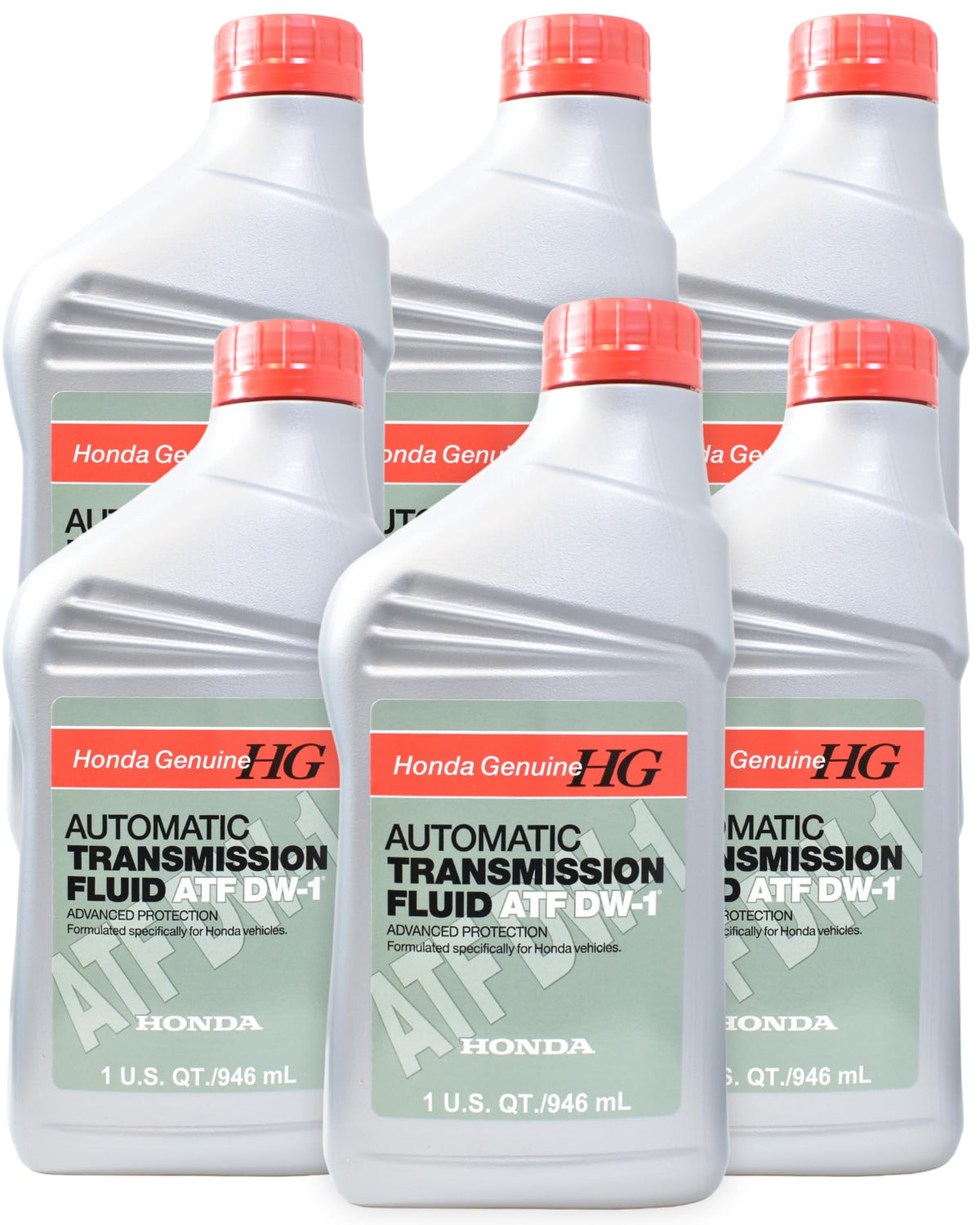 Automatic Transmission Fluid 6 Pack 1 Quart Bottles V62956