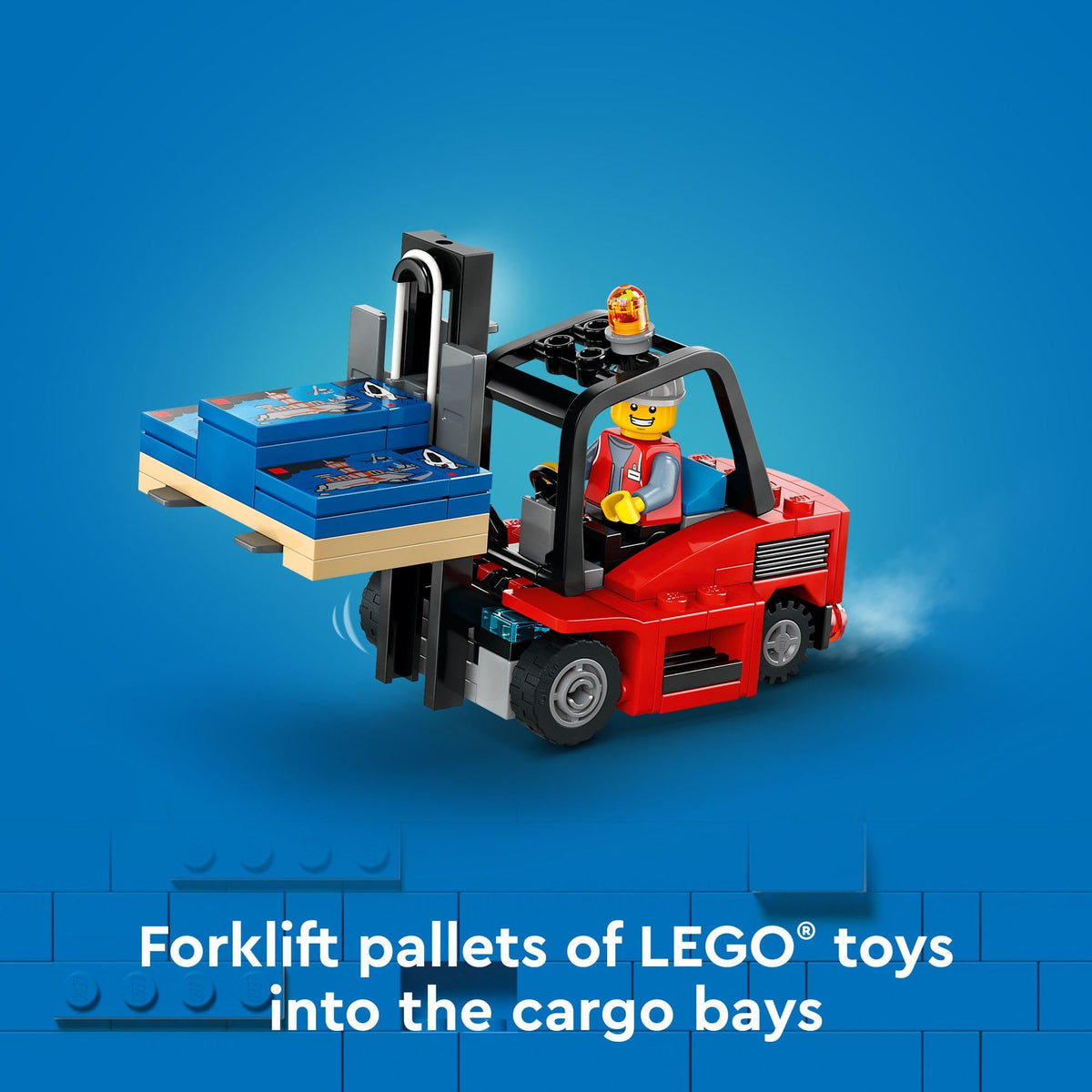 Yellow Delivery Truck Building Toy with 3 Minifigures L4702