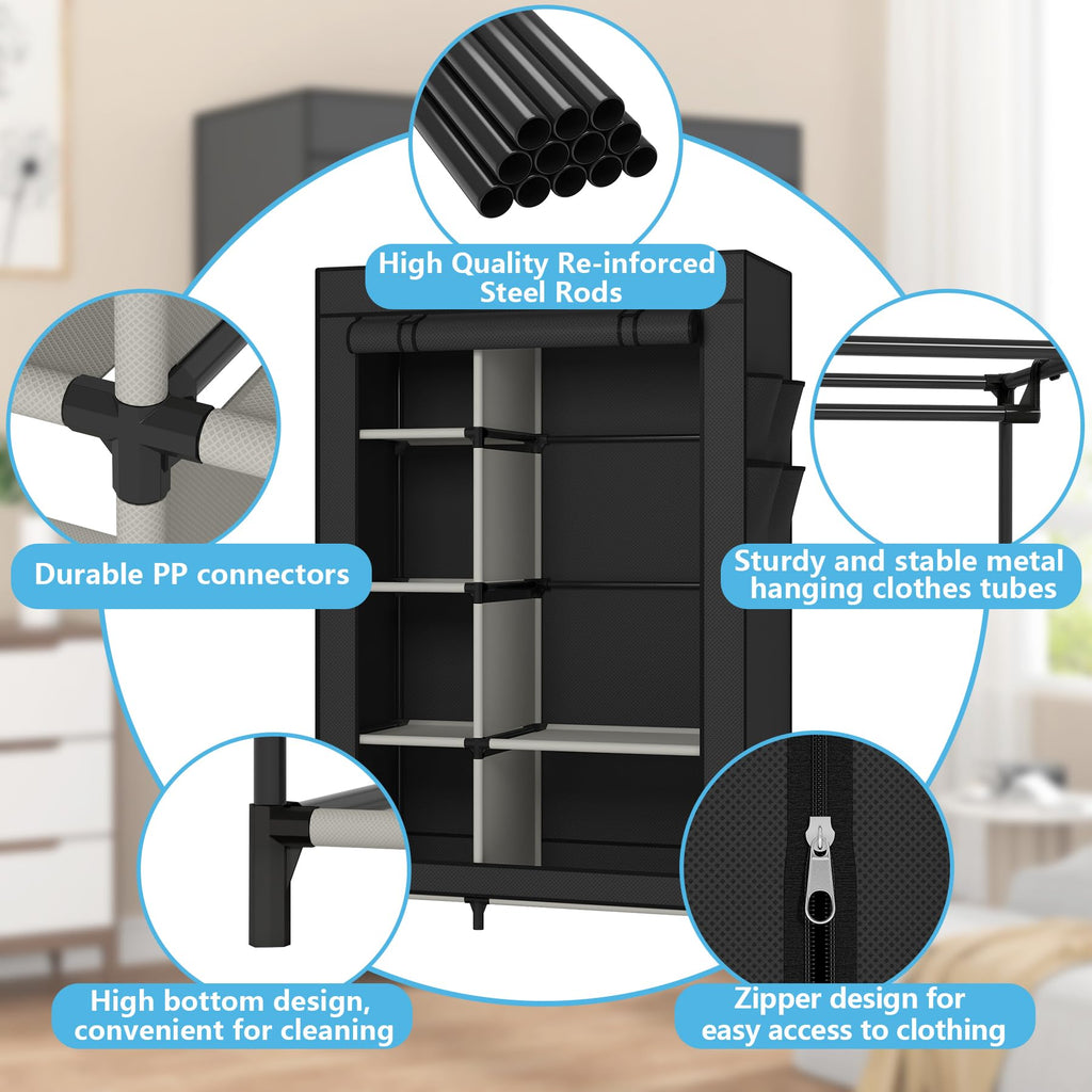 Portable Closet Organizer O891
