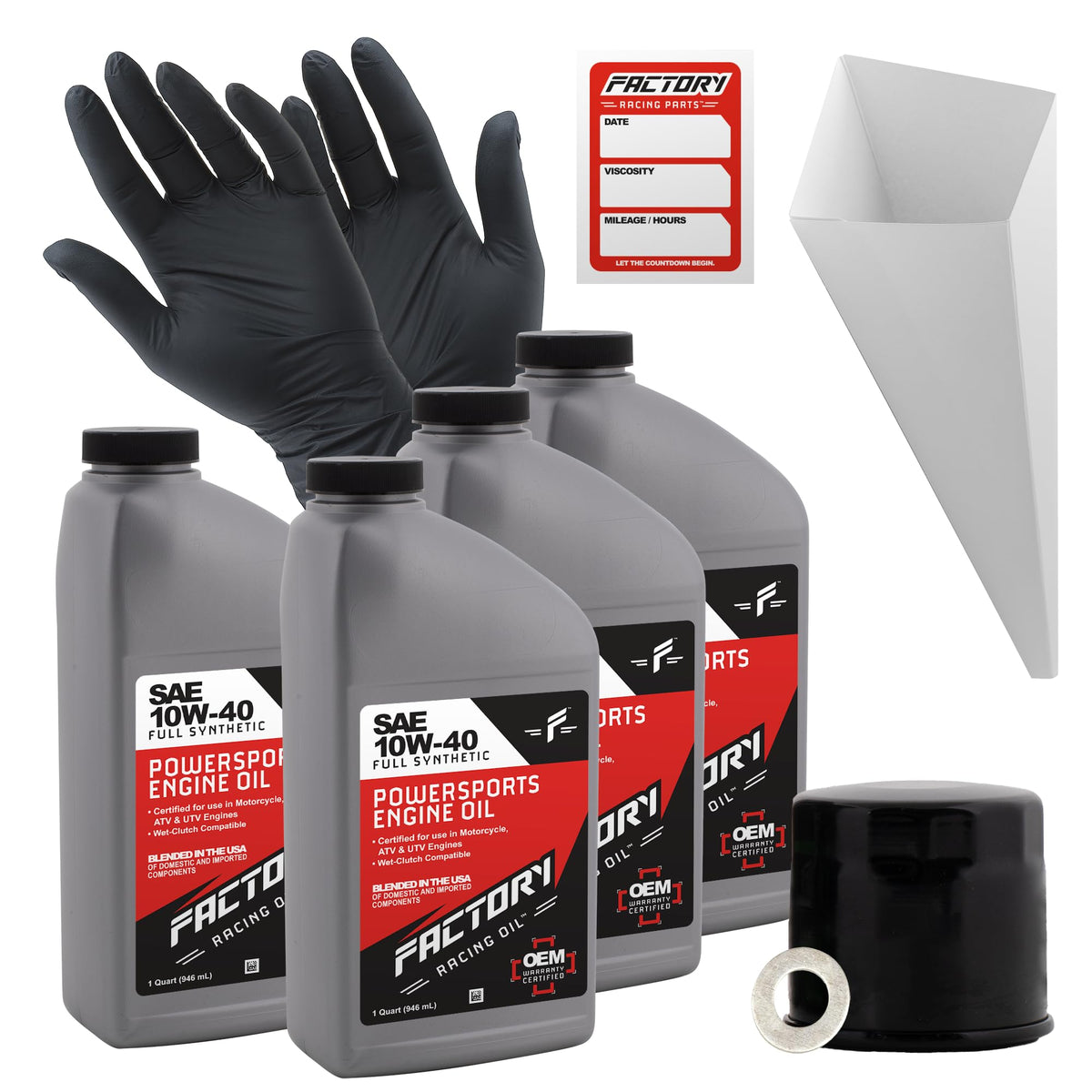 Oil Change Kit compatible with Suzuki Boulevard D642131
