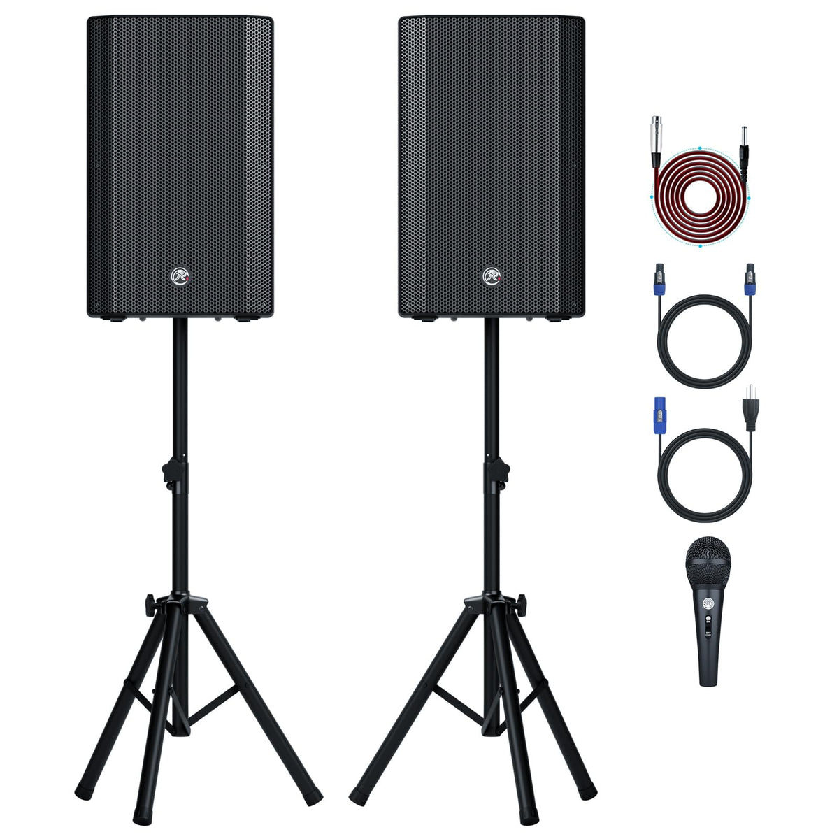 Dual 15" 2000W PA System with 2 Mic Inputs X375079