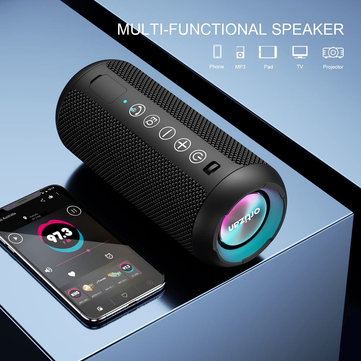 Portable Bluetooth Speaker IPX7 Waterproof Z764