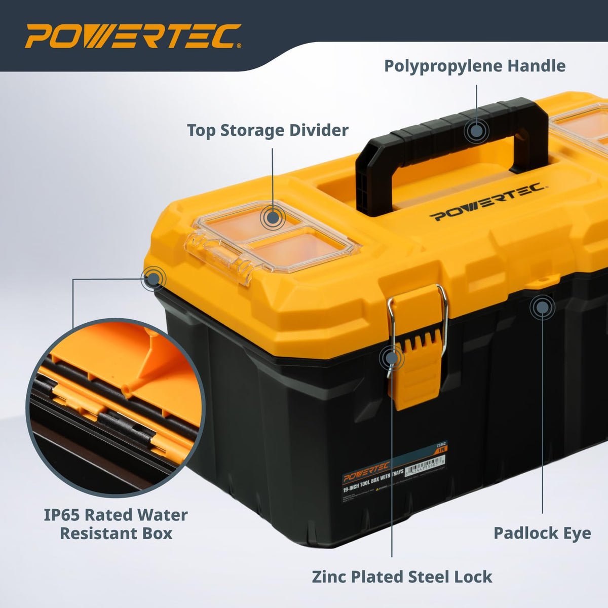 19-Inch Tool Box with Trays S228771