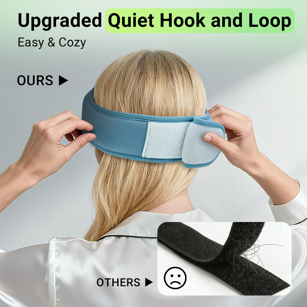 Bamboo Cotton Sleep Mask with Bluetooth Headphone V798993