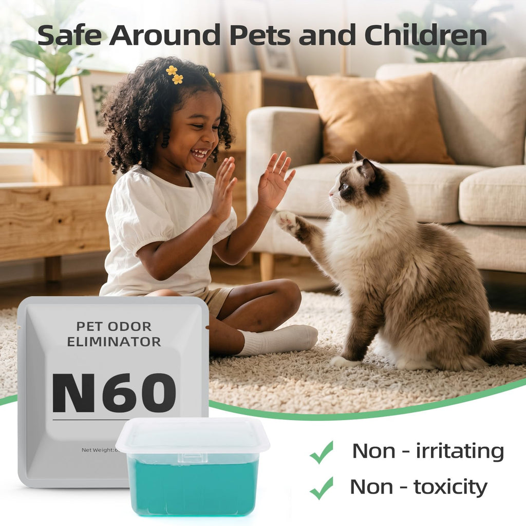 6 pack Cat Litter Box Odor Eliminator E232