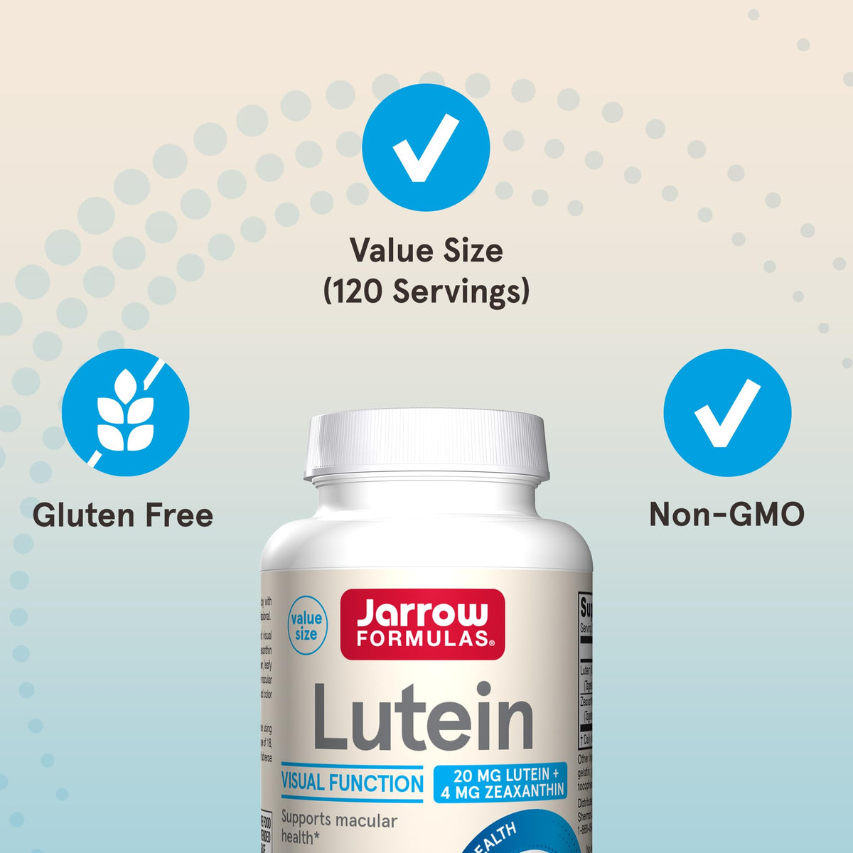 Lutein 20 mg with Zeaxanthin 120 Softgels U677067