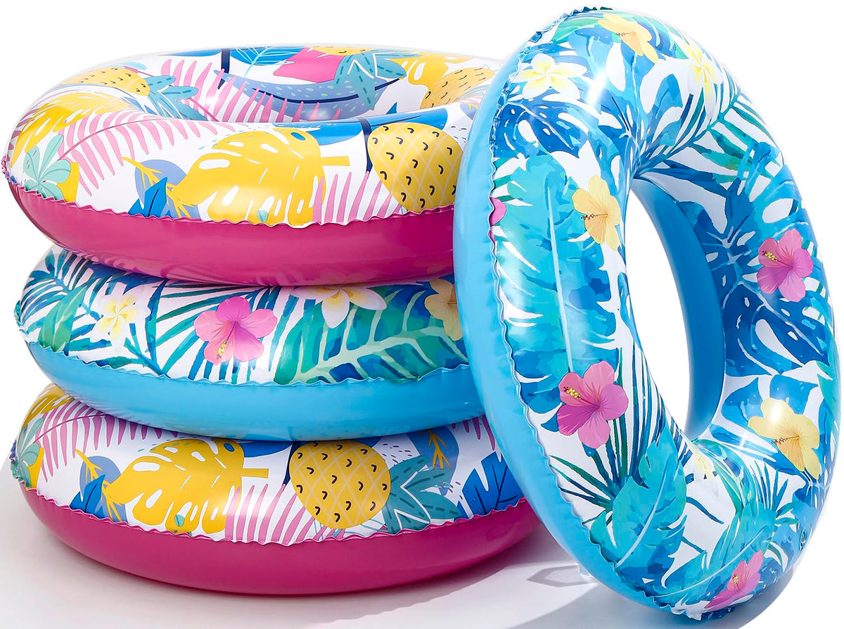 4-Pack 35" Inflatable Pool Floats H72150