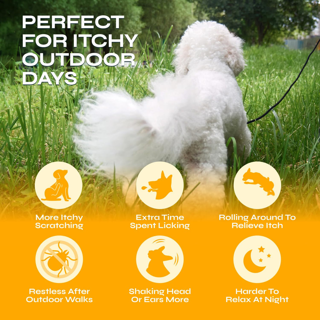 Flea and Tick Chewable Soft Treats for Dogs M208