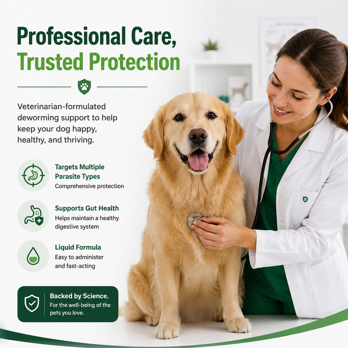 Liquid Broad Spectrum Dog Dewormer 120ml S859926