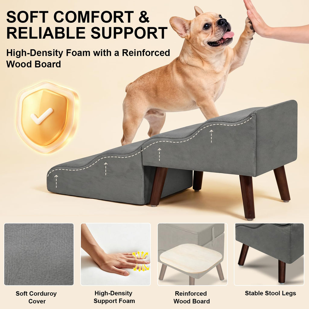 Foldable Pet Steps & Ottoman S743661