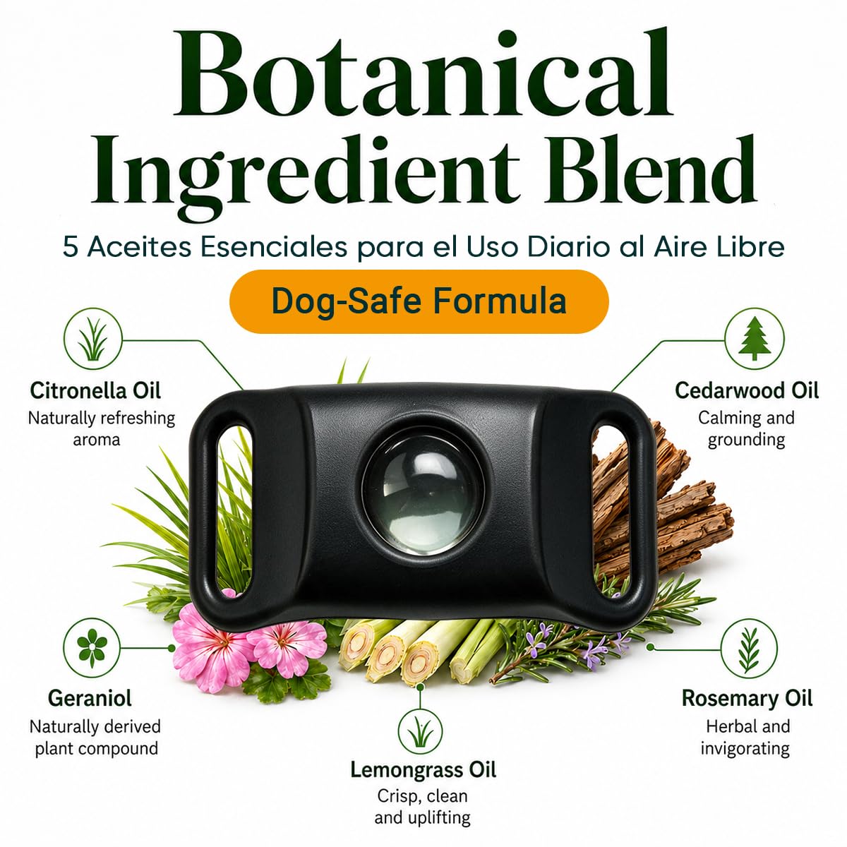 Flea and Tick Prevention Pendant for Dogs K8513
