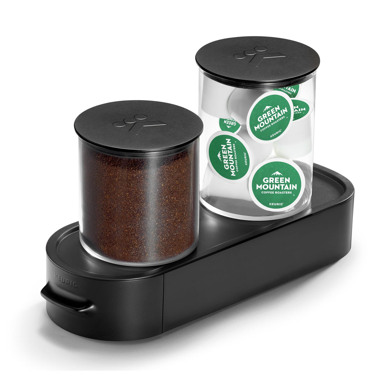 Black Coffee Storage Unit Z4681
