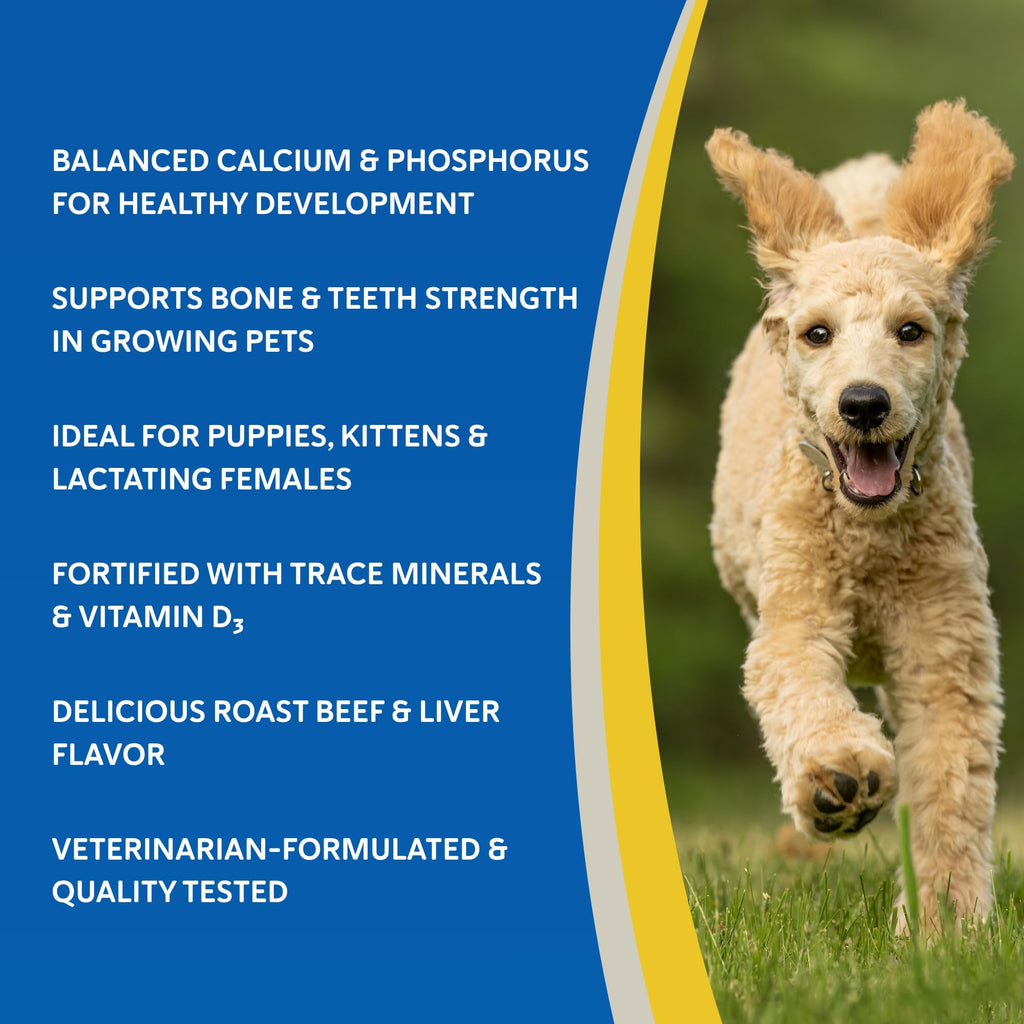 Calcium & Phosphorus Chews for Dogs & Cats, 100ct H1967