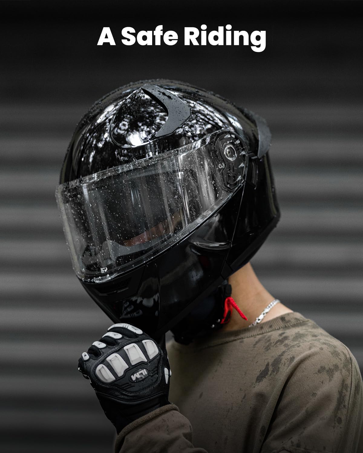 Modular Full Face Motorcycle Helmet O23211