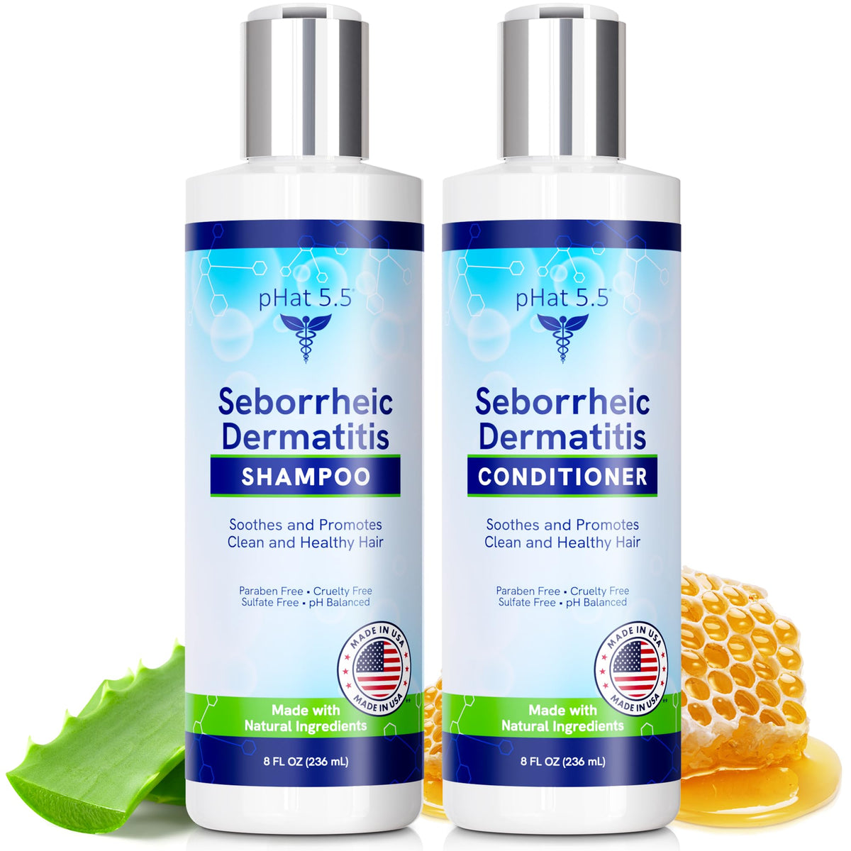 Sulfate Free Shampoo and Conditioner Set 8 oz Y8697