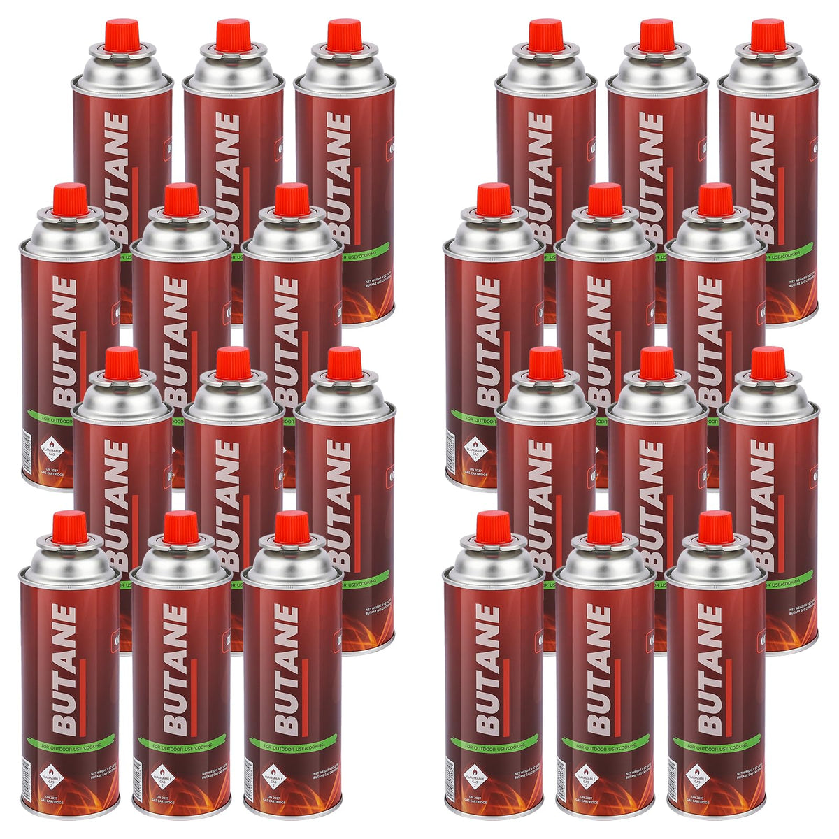 28 Pack Butane Fuel Canister J808